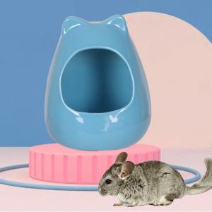 Ceramic hamster nest high quality cute ceramic hamster hedgehog nest